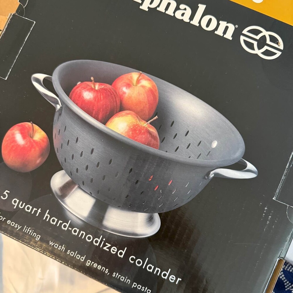 Calphalon 5 Quart Hard-Anodized Colander